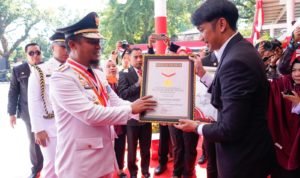 Jalan Santai Sulsel Anti Mager Catatkan  Rekor Dunia MURI