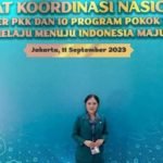 Febriyanthi Hongkiriwang Hadiri Rakornas TP PKK se Indonesia 2023 di Jakarta