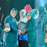 Sofha Marwah Bahtiar Hadiri Peringatan HKG PKK Kota Makassar, Harap Bersinergi Lebih Baik