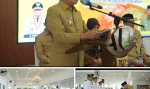 Bupati Asahan Lantik Jabatan Tinggi Pratama, Administrator dan Pengawas di Lingkungan Pemerintah Kabupaten Asahan