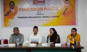 Undang KPU dan Kesbangpol, Hanura Palopo Gelar Pendidikan Politik