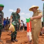 Siapkan Lahan, Pangdam XIV Hasanuddin Support Program Budidaya Pisang Pemprov Sulsel