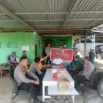 Gelar Jumat Curhat, Kapolsek Bahodopi dengar Aspirasi dan Bagi Sembako di Pondok Pesantren Darul Muntadzar
