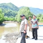Pj Wali Kota Palopo Tinjau Lokasi Pembangunan Talud dan Normalisasi Sungai