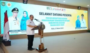 Sekda Asahan Buka FGD Penyusunan Teknokratik RPJMD 2025 – 2029