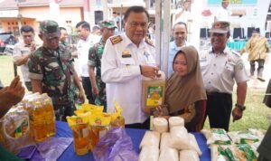 Pemkab Luwu Gelar Gerakan Pangan Murah di Suli Barat