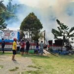 SDN Lahuafu Morowali Hagus Dilalap Api, Tiga Ruang Kelas dan Perpustakaan Habis Terbakar