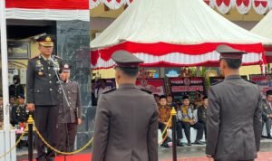 Pimpin Upacara Hari Bhayangkara ke-78, Kapoles Lutra: Kepercayaan Publik Hal yang Sangat Penting