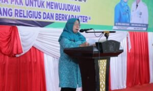 Ketua TP PKK Kabupaten Asahan Buka Jambore Kader PKK Kabupaten Asahan