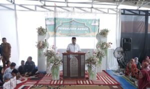 Wakil Bupati Asahan Ikuti Pengajian Akbar di Rawang Panca Arga