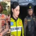 Polwan Cantik Putri Sirty Cikita Sabunge Viral Usai Ganggu Orang Makan