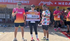 Polwan Cantik Polres Palopo Raih Podium 4 Pada Masamba Run