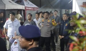 Kapolres Luwu Utara Tinjau Langsung Keamanan di KPU, 300 Personel Gabungan Diterjunkan