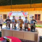 Polres Aceh Timur Musnahkan 5 Kilogram BB Narkotika Jenis Sabu