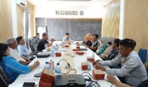 Rapat dengan Dishub, Komisi B DPRD Palopo Soroti Parkiran Bus Depan Alfamidi Super Binturu