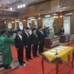 Pjs Bupati Asahan Ikuti Pengucapan Sumpah/Janji Pimpinan DPRD Kabupaten Asahan Masa Jabatan 2024-2029