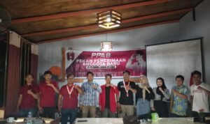 Desak Penertiban Gerai Indomaret di Desa Hasanah, GMNI Luwu Utara Bagikan Hasil RDP DPRD