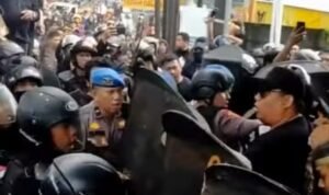 Kericuhan Eksekusi Ruko di Makassar, Dua Orang Diamankan