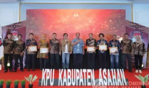 Wakil Bupati Asahan Ikut Rapat Koordinasi KPU