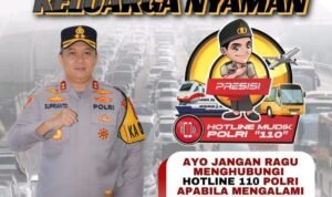 Kapolres Morowali Sosialisasikan Tagline “Mudik Aman, Keluarga Nyaman” untuk Lebaran 2025