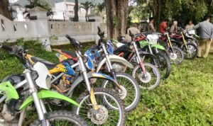 Hari Pertama Apel Kendaraan Dinas Jenis Trail di Luwu, Baru 34 Unit yang Terkumpul