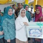 Wakil Ketua TP PKK Sumut Bersama Ketua TP PKK Asahan Kunjungi Posyandu dan Paud