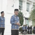 Pimpin Upacara HKN, Sekda Lutim Ingatkan Pegawai Disiplin Waktu