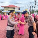 38 Personel Polres dan Brimob Naik Pangkat, Kapolres Luwu Utara: Pangkat Bukan Hak, Tapi Amanah