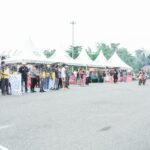 Wabup Morowali Buka Kejuaraan Balap Motor Piala Kapolda Sulteng Seri 3