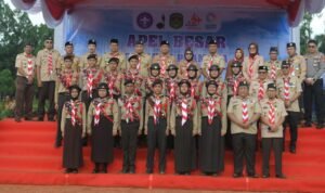 Pimpin Apel HUT Pramuka ke-64 di Luwu Timur, Bupati Irwan: Mitra Strategis Pembangunan Daerah