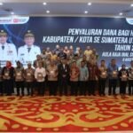 Bupati Asahan Terima DBH Tahun 2025 dari Gubernur Sumut