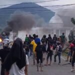 Polisi Amankan Dua Pengunjuk Rasa Terduga Pengrusakan Kantor DPRD Palopo