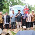 Masjid Babul Jihad Malili Mulai Dibangun, Bupati Irwan Janjikan Bantuan Rp300 Juta