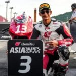 Pembalap Asal Lutim Raih Podium di Asia Talent Cup 2025 Jepang, Bupati Lutim Beri Selamat