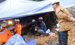 Bupati Irwan Dampingi Dirut MIND ID Tinjau Penanganan Kebocoran Pipa Minyak PT Vale